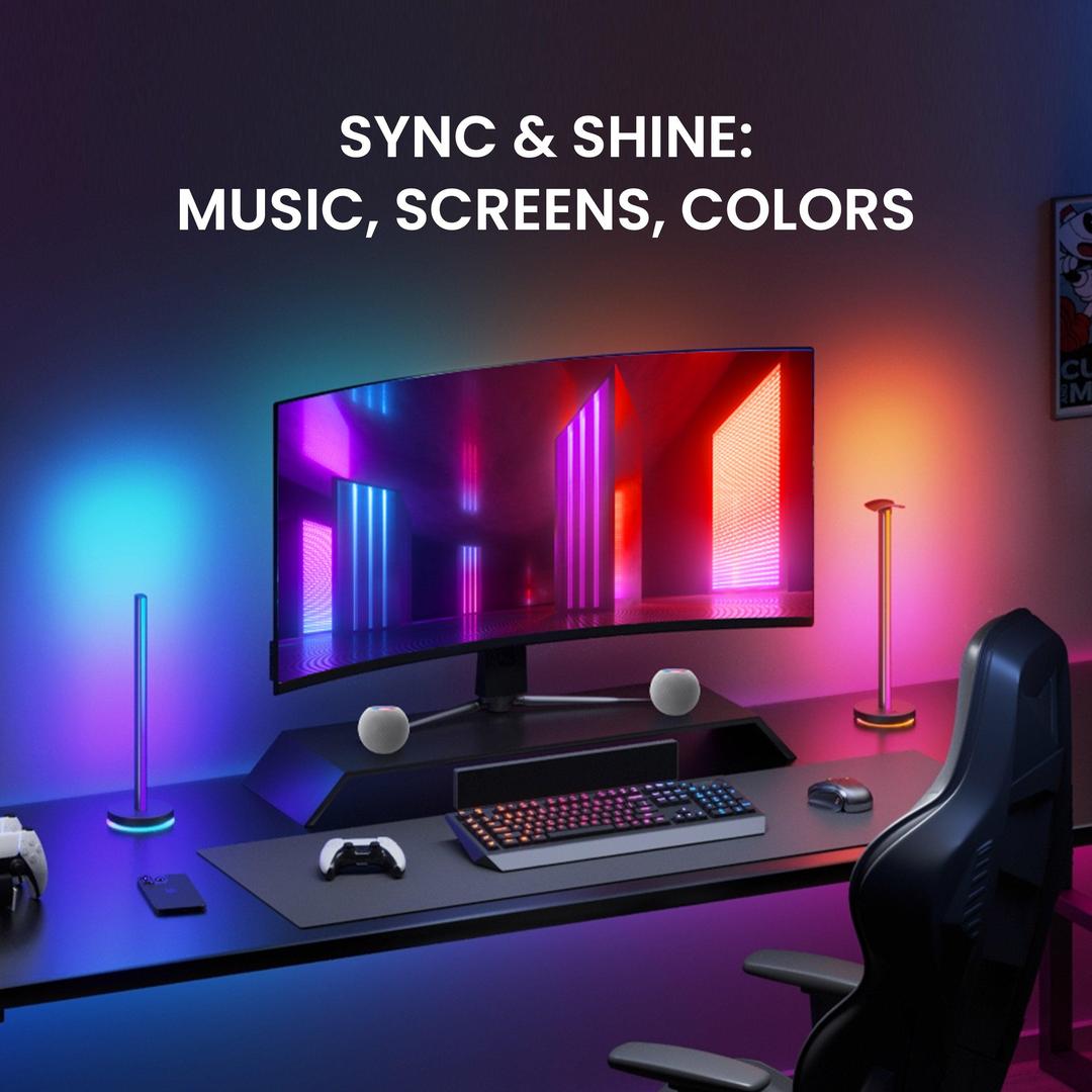 Ambient light hardware and desk setup reference