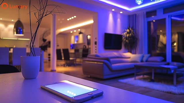 Ambient light reducing eye strain during long monitor sessions